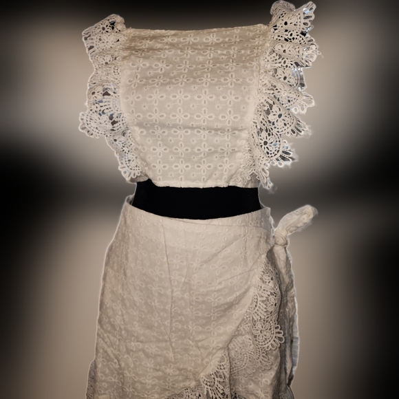 SHEIN Frenchy Guipure Lace Trim Set - Picture 3 of 5